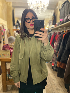 GIUBBINO GIANNA DONNA VERDE DEJA VU