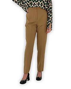 PANTALONE SIGARETTA TAILLEUR MINA DONNA CAMMELLO LE STREGHE 