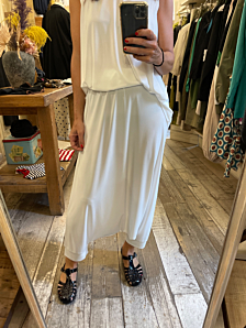 PANTALONE MIRANDA DONNA BIANCO TROPPO BELLE