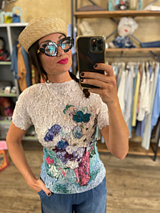 BLUSA MINORCA DONNA MULTICOLOR CLAMAR