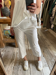 PANTALONE BRIGITTE DONNA BIANCO KOSTUMN