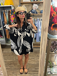 CAMICIA ROBE DONNA MULTICOLOR PALME