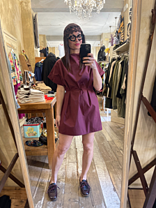 ABITO CINZIA DONNA BORDEAUX KOSTUMN