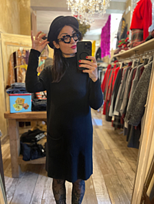 ABITO TASCA DONNA NERO BIGHET