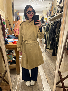 TRENCH LIV DONNA CAMMELLO PEPEROSA