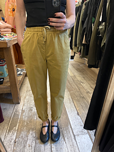 PANTALONE TERRY DONNA GIALLO DEJA VU