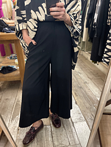 PANTALONE GENNY DONNA NERO BIGHET