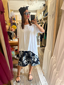 T-SHIRT GOLIA DONNA BIANCO BIGHET