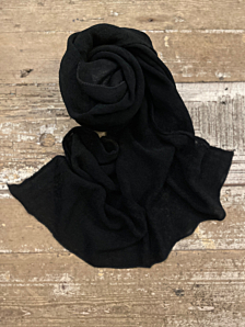 SCIARPA MARGOT DONNA NERO AGHATA