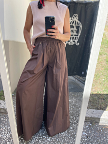 PANTALONE KILA DONNA MARRONE LE SARTE DEL SOLE