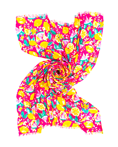 SCIARPA FRUTTI DONNA FUCSIA AYFEE