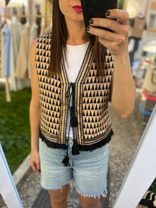 GILET MARRAKECH DONNA MULTICOLOR DIXIE