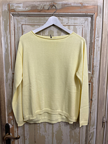 MAGLIONCINO GIOVE DONNA GIALLO BIGHET