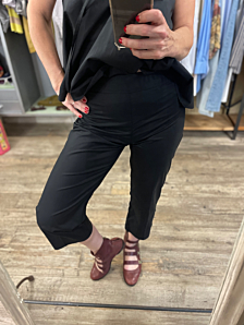 PANTALONE BRIGITTE DONNA NERO KOSTUMN