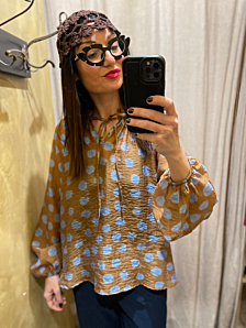 CAMICIA SOLE DONNA MULTICOLOR LE SARTE DEL SOLE