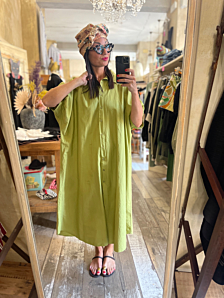 CAMICIONE OLIVER DONNA VERDE BIGHET