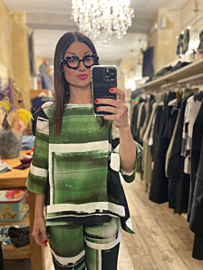 BLUSA BRICKS DONNA VERDE OZAI N KU