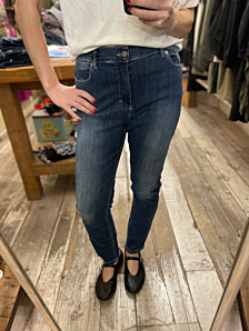 JEANS VOLVER DONNA BLU DEJA VU