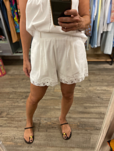 SHORT PORTOFINO DONNA BIANCO KONTATTO