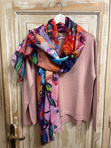 MAGLIONCINO GIOVE DONNA ROSA BIGHET