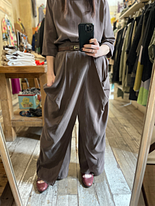 PANTALONE GROOVE DONNA MARRONE DEJA VU