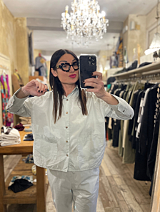 CAMICIA AWAY DONNA GRIGIO CHIARO MODULA