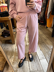 PANTALONE TIADA DONNA ROSA PEPEROSA