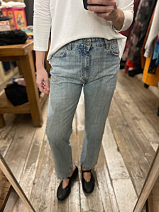 JEANS VERBENA DONNA BLU CHIARO PEPEROSA
