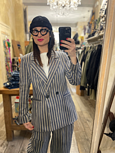 GIACCA CUMINO DONNA BLU ALAMEDA