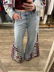 JEANS KAREN DONNA BLU KONTATTO