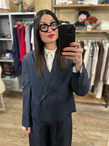 GIACCA TERENCE DONNA BLU KONTATTO