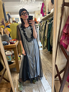 ABITO TILLANZA DONNA NERO TROPPO BELLE