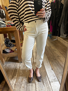 JEANS ROGER DONNA BIANCO DEJA VU