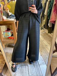 PANTALONE TULIP DONNA NERO TROPPO BELLE