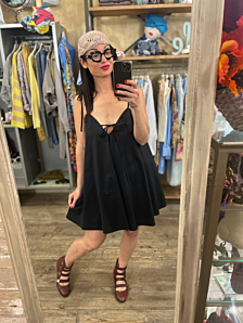 ABITO BRIGITTE DONNA NERO KOSTUMN