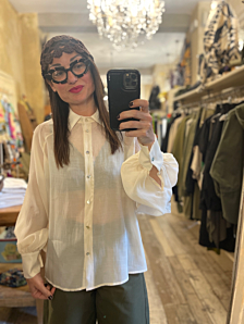 CAMICIA LYO DONNA AVORIO DIXIE