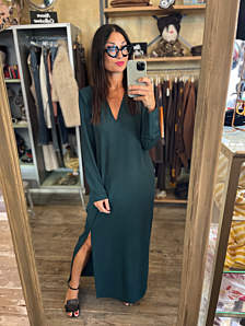 ABITO SUNSET DONNA VERDE DEJA VU