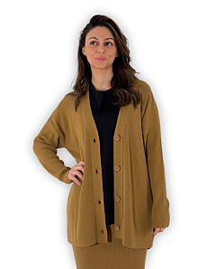CARDIGAN MARTINA DONNA RUGGINE KONTATTO