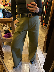 PANTALONE MILITARE DONNA VERDE DEJA VU
