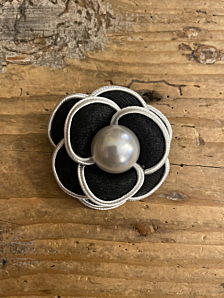 SPILLA PERLA DONNA NERO SONATA
