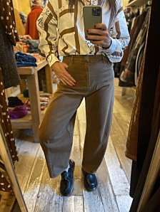 JEANS BONNE NUIT DONNA MARRONE DIXIE