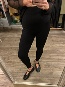 LEGGINS GYM DONNA NERO MAT