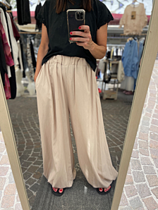 PANTALONE FUTURA DONNA BEIGE DEJA VU