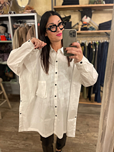 CAMICIA SUNDAY DONNA BIANCO CLAMAR