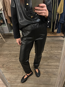 PANTALONE PODIO DONNA NERO DEJA VU