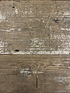 COLLANA PENNY TRIANGOLO DONNA ORO LINEABEA