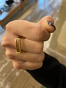 ANELLO SQUARE DONNA ORO LINEABEA
