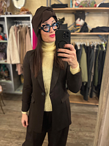 GIACCA FIFTY DONNA MARRONE ALAMEDA