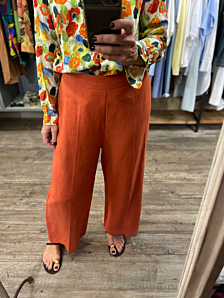 PANTALONE LINO DONNA COCCIO DEJA VU