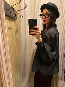 CAMICIA SHINE DONNA NERO DEJA VU